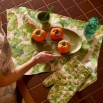 Bonnie and Neil | Tea Towel | Heirloom Green | Linen